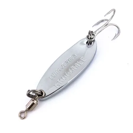 Luhr Jensen Krocodile, Nikl / Modrá, 7g, plandavka #15647