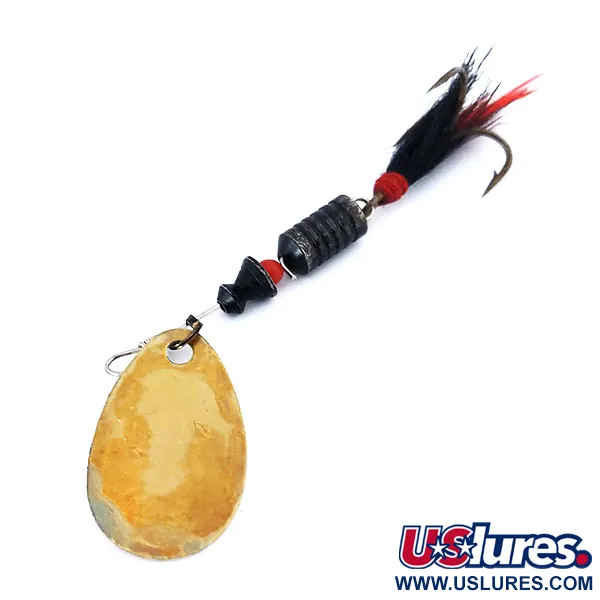 South Bend 3 Třpytka, Mosaz, 7g, Trojháček s peřím, #10636