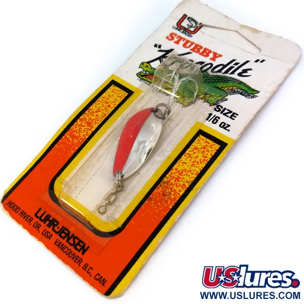 Luhr Jensen Lil' Kroc Plandavka, Červená/Chrom, 3.5g, Široký Profil, #10656