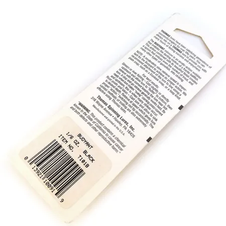 Thomas Buoyant Plandavka, Black Trout, 5g, Kovové Tělo, #T101B