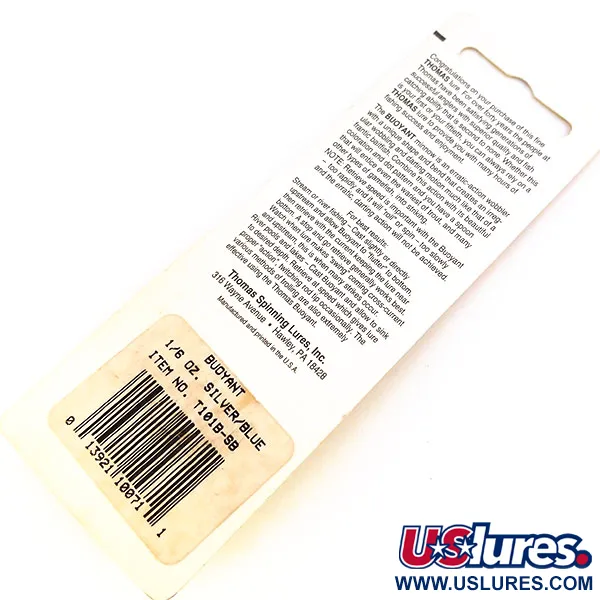 Thomas Buoyant Plandavka, Blue Trout, 5g, Tvar rybky, #10661