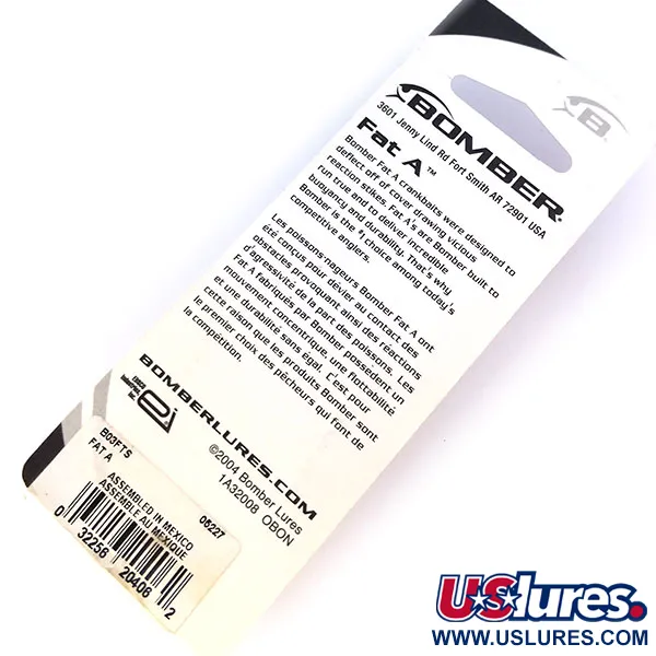 Bomber Fat A Crankbait, B03FTS, 2g, plovoucí, #10665