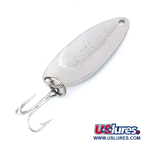 Plandavka Eppinger Dardevle Devle Dog 5200, Nikl, 7g, Ražba Detroit, #10682