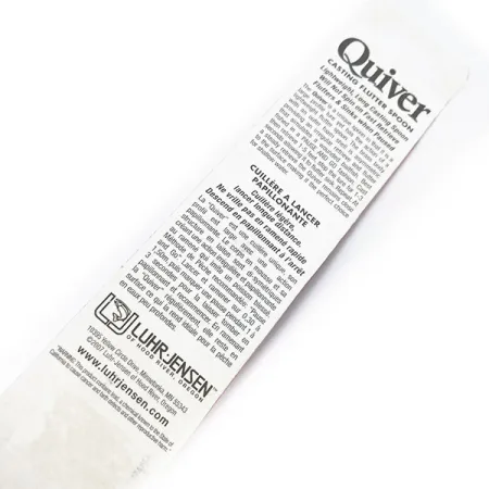 Luhr Jensen Quiver Plandavka, Stříbrná, 39g, Propadvý Chod, #11407