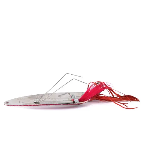 Eppinger Weedless Dardevle Plandavka, Červená/Bílá/Nikl, 28g, #10692