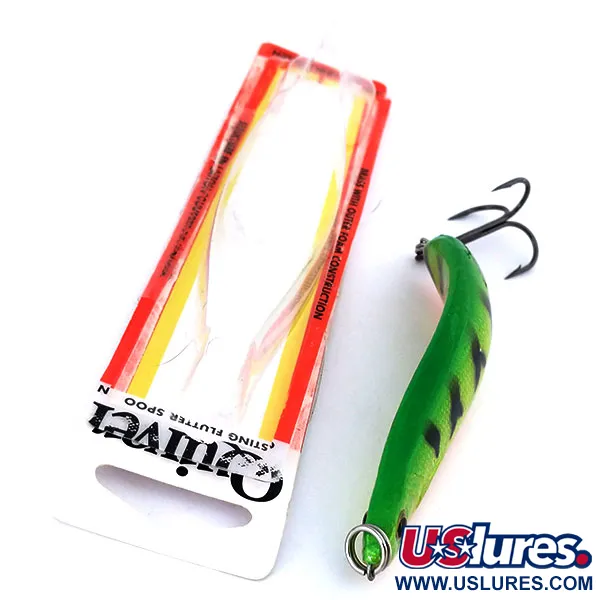 Luhr Jensen Quiver Plandavka, Fire Tiger, 39g, Svítící, #10694