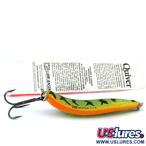 Luhr Jensen Quiver Plandavka, Fire Tiger, 39g, Svítící, #10694