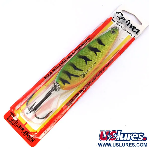 Luhr Jensen Quiver Plandavka, Fire Tiger, 39g, Svítící, #10694