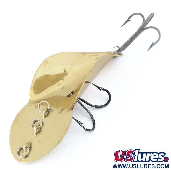 Buck Perry Spoonplug Plandavka, Zlatá, 21g, 3 úchyty, #10700