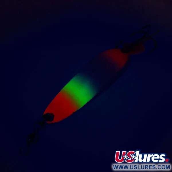 Luhr Jensen Krocodile Die #3 UV Plandavka, Bílá / Růžová, 10g, UV, #10711