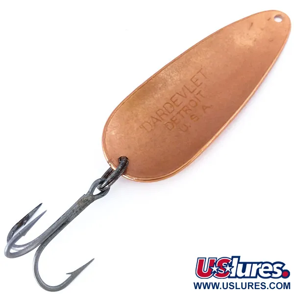 Dardevle Dardevlet Plandavka, Měď, 21g, Ražba Detroit, #10747