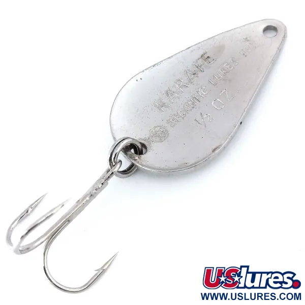 Atlantic Lures Karate Spoon Plandavka, Stříbrná, 14g, USA, #10785