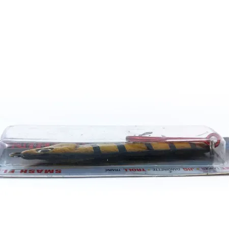 Luhr Jensen Crippled Herring Pilkr, Žluto-černý, 42g, Smash Flash, #10788