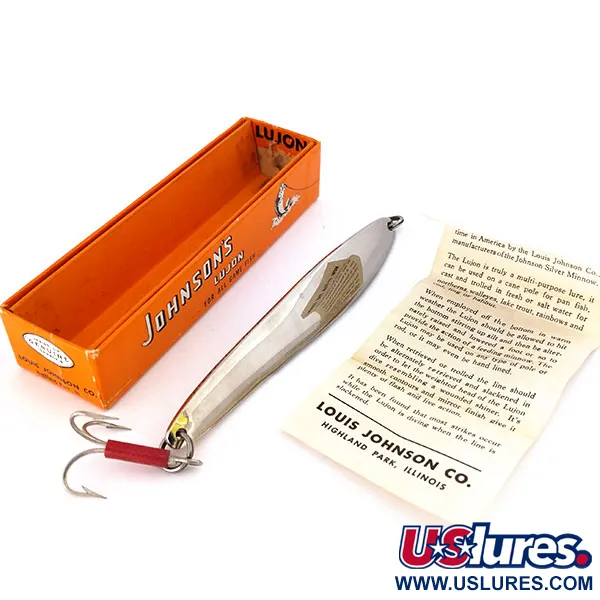 Johnson Lujon Jig Lure, Nikl, 70g, kovaná třpytka, #10799