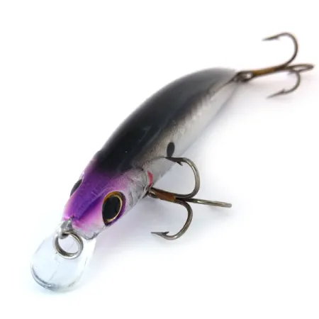 Cotton Cordell 3.5 Minnow Wobler, Rainbow Silver/Purple, 7g, #10830