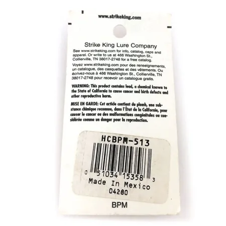 Strike King Bitsy Minnow Wobler, Fire Tiger, 3,5g, Chřestící, #10842