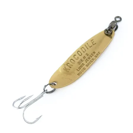 Luhr Jensen Krocodile Die #3, Tepané zlato, 10g, Plandavka, #10855