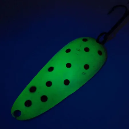 Nebco Aqua Spoon UV Plandavka, Žlutá/Červená/Nikl, 17g, UV, #10859