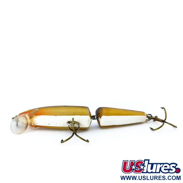 Rapala Jointed J7 Dělený wobler, G (Zlatá), 4g, Balsa, #10887