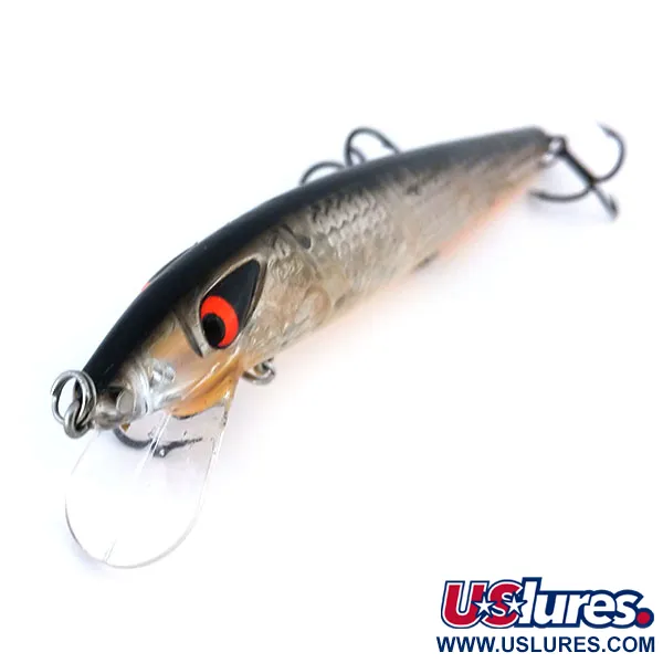 Smithwick Suspending Rattlin’ Rogue Jerkbait, Black Silver, 13g, #10889