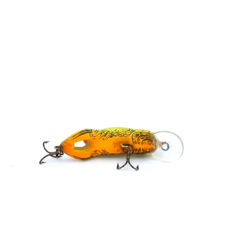 Rebel Wee-Crawfish Shallow UV Crankbait, Hnědá/Žlutá, 2.5g, UV, #10904