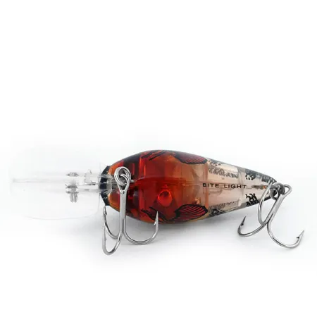Bite Lite Cobra Wobler, Orange Crawfish, 21g, LED, #10905