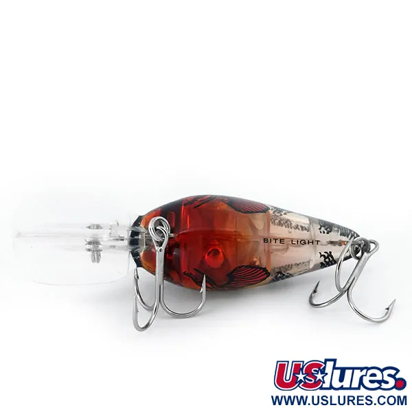 Bite Lite Cobra Wobler, Orange Crawfish, 21g, LED, #10905