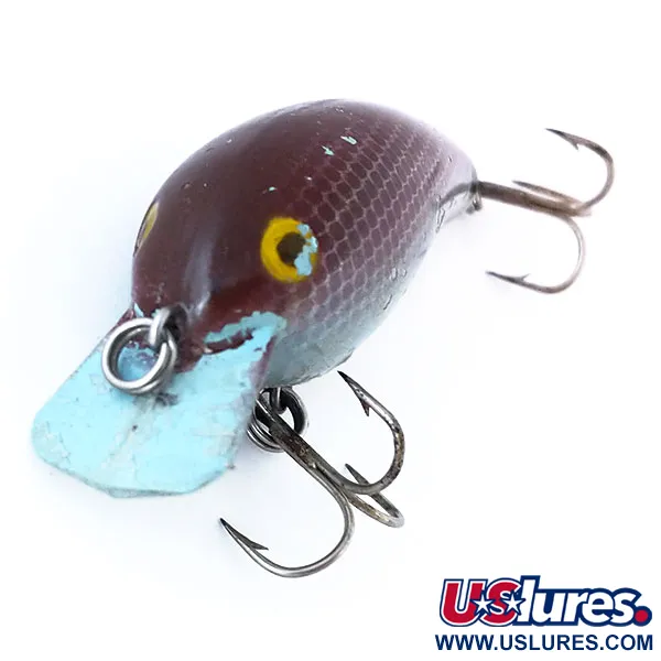 Cotton Cordell Big O Vobler, Hnědá / Světle modrá, 7g, Chrastítko, #10919