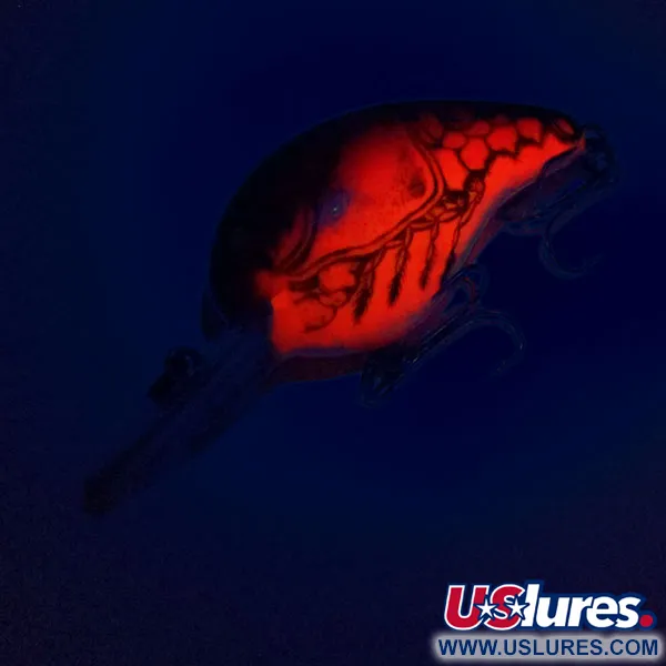 Bomber Fat A B05F UV Crankbait, Oranžový Rak, 10g, UV, #10921