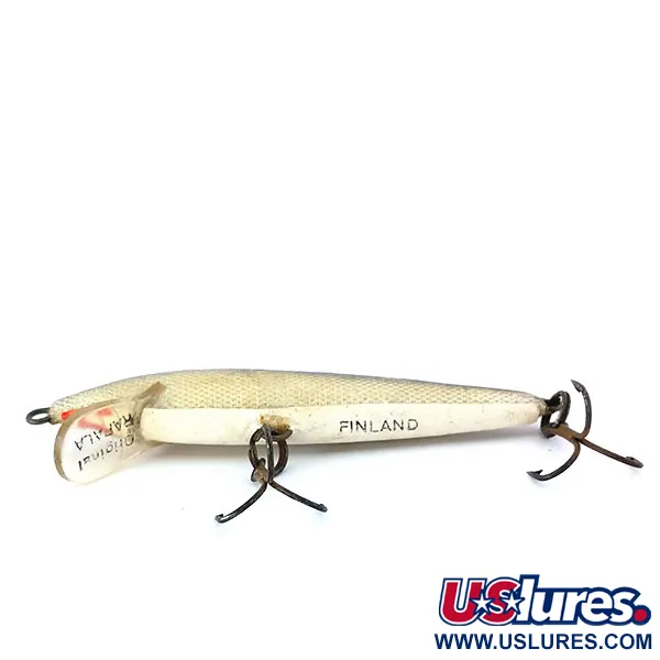 Rapala Original Floater F6 Wobler, S (Stříbrná), 3g, Balsa, #10923