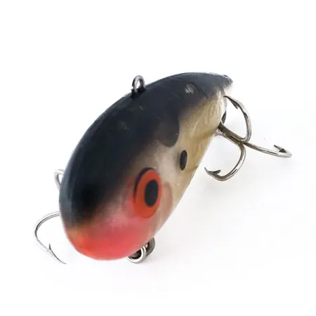 Bomber Pinfish Hard Knock Lipless, Black Red, 12g, Chrastící, #10924