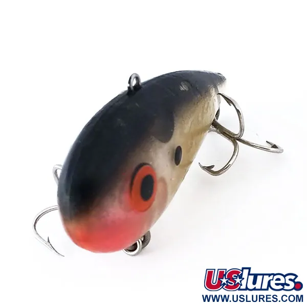 Bomber Pinfish Hard Knock Lipless, Black Red, 12g, Chrastící, #10924