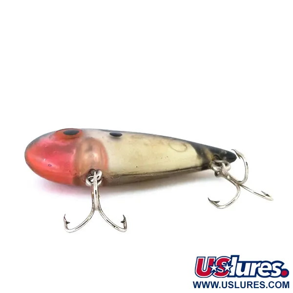 Bomber Pinfish Hard Knock Lipless, Black Red, 12g, Chrastící, #10924