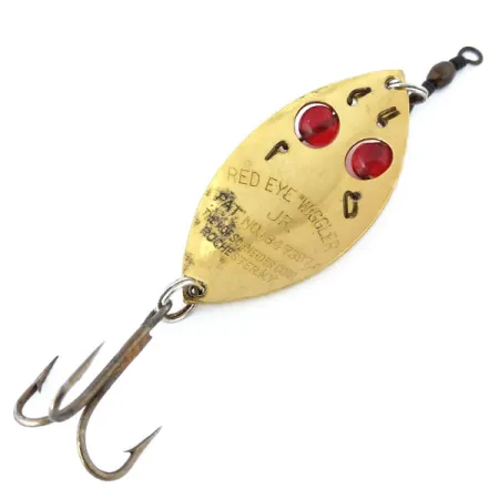 Plandavka Hofschneider Red Eye junior, Zlato / Červená, 13g, Sklo, #10929