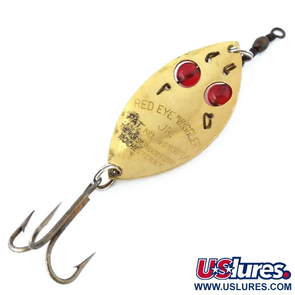 Plandavka Hofschneider Red Eye junior, Zlato / Červená, 13g, Sklo, #10929