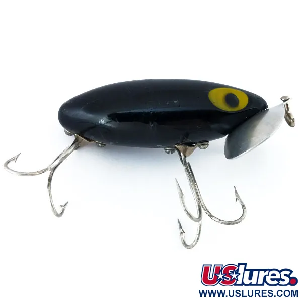 Fred Arbogast Jitterbug Hladinový Wobler, Black, 14g, Kov, #10941