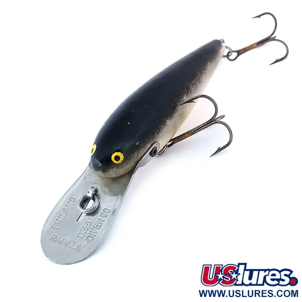 Rapala Deep Diver 90 Wobler, S (Stříbrná), 14g, Kovová Lopatka, #10942