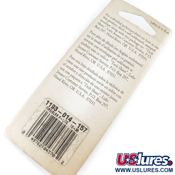 Luhr Jensen Hus-lure Plandavka, Fire/Slvr P-Lite, 7,1g, Prisma, #10951