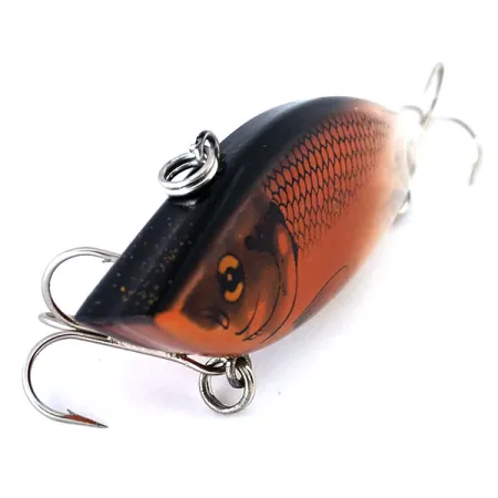 Bite Lite Viper Lipless Potápivý Wobbler, Hnědá/Oranžová, 17g, LED, #10954