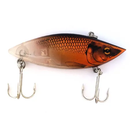 Bite Lite Viper Lipless Potápivý Wobbler, Hnědá/Oranžová, 17g, LED, #10954