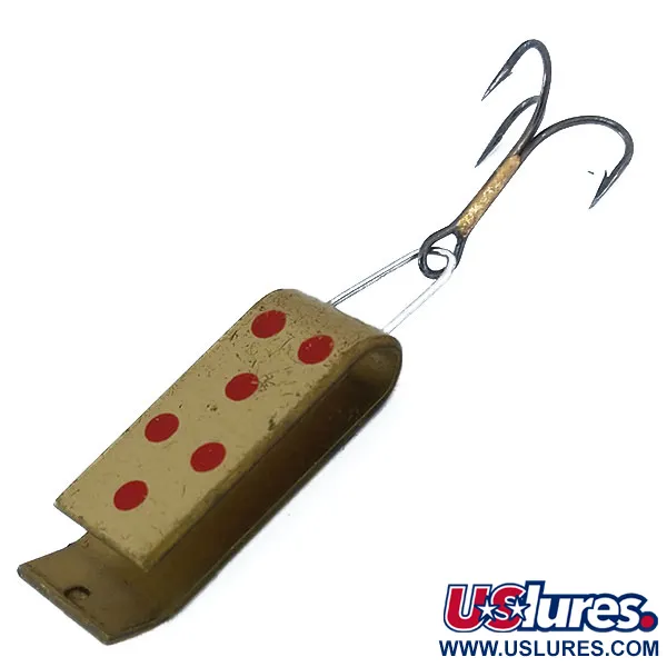 Jake's Lures Lil Jake Plandavka, Zlatá / Červená, 9g, Ohýbaná, #10969