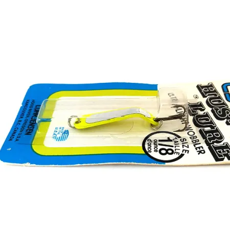 Luhr Jensen Hus-lure UV Plandavka, Chartreuse/Stříbrná, 4g, UV, #12040