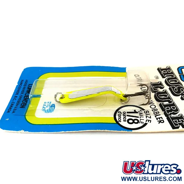 Luhr Jensen Hus-Lure UV Plandavka, Silver/Chartreuse, 4g, UV, #10980