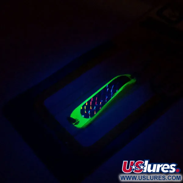 Luhr Jensen Hus-Lure UV Plandavka, Silver/Chartreuse, 4g, UV, #10980