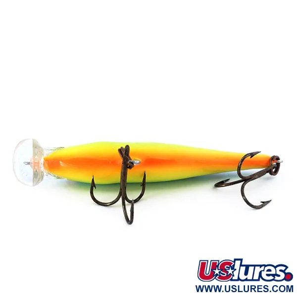 Rapala Shallow Shad Rap 08 Wobler, Fire Tiger, 9g, Balsa, #10998