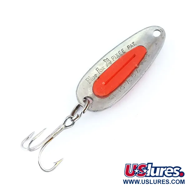 Blue Fox Pixee UV Plandačka, Nikl/Červená, 4.5g, UV vložka, #11006