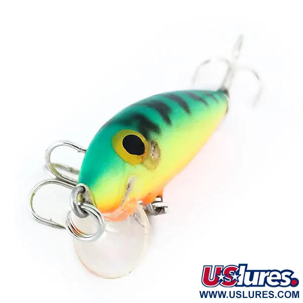Rapala Countdown S4 UV Wobler, Fire Tiger, 4g, UV reflexe, #11031