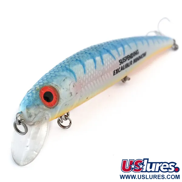 Excalibur KVD Signature Minnow Suspending, Modrobílá, 14g, #11037