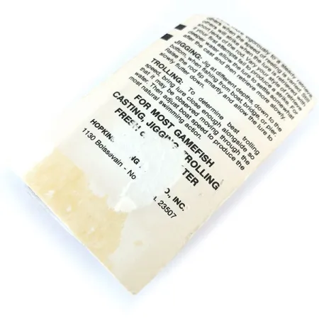 Hopkins Shorty Jig Lure Plandavka, Tepané zlato, 21g, Vintage, #11072