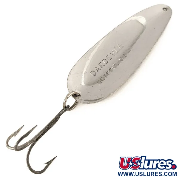 Eppinger Dardevle Plandavka, Tepaný nikl, 28g, Detroit ražba, #11122